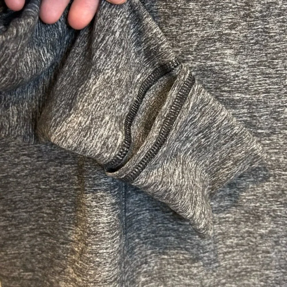 Lululemon Run Your Heart Out Pullover (First Release) Heathered Black - Picture 14 of 16